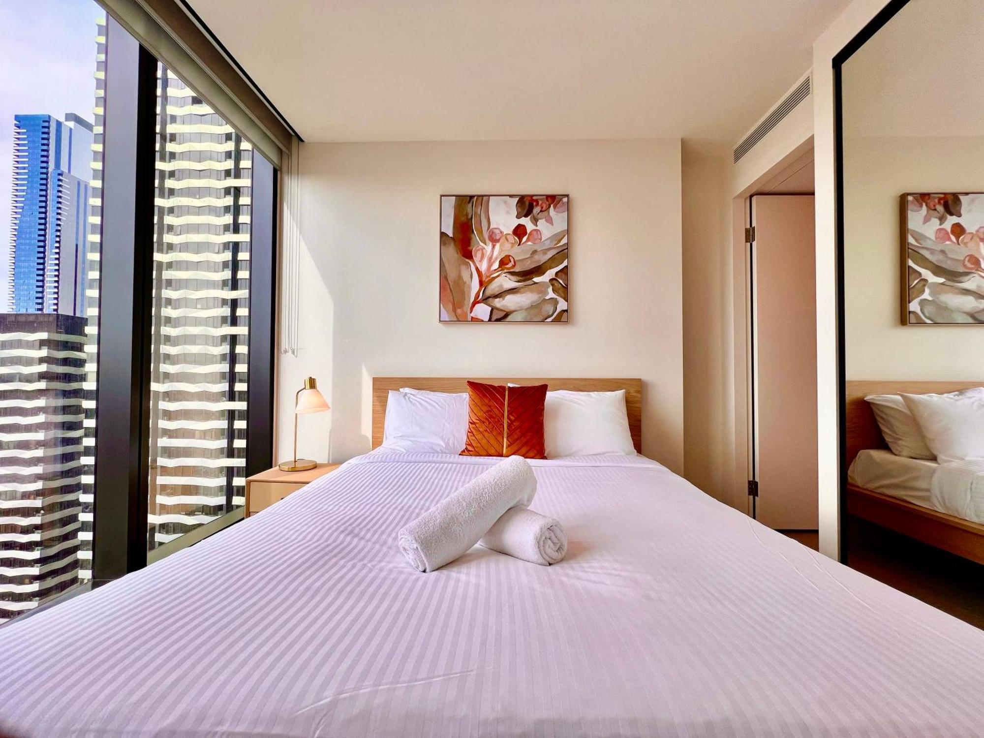 מלבורן Highrise Best Location 2Baths מראה חיצוני תמונה