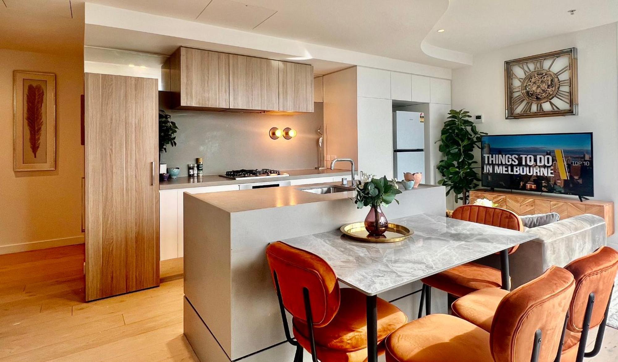 מלבורן Highrise Best Location 2Baths מראה חיצוני תמונה